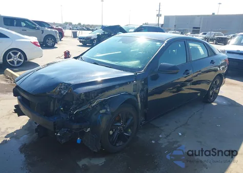 2021 Hyundai Elantra Sel from USA, damaged, VIN 5NPLM4AG7MH034756